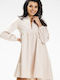 Awama Kleid Beige