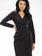 Awama Kleid Black