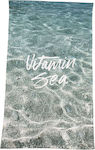 Beach Towel Blue 90x152cm.