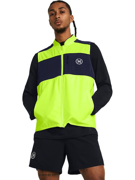 Ärmellos Jacke Gelb