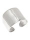 Silver 925 Polished Adjustable Signet Ring