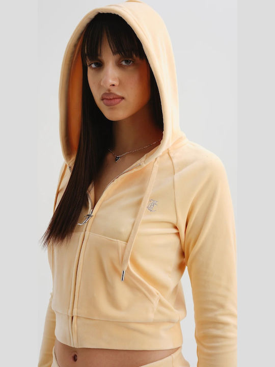 Juicy Couture Madison Γυναικεία Ζακέτα Φούτερ Β...