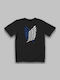 Pegasus Attack on Titan T-shirt Schwarz