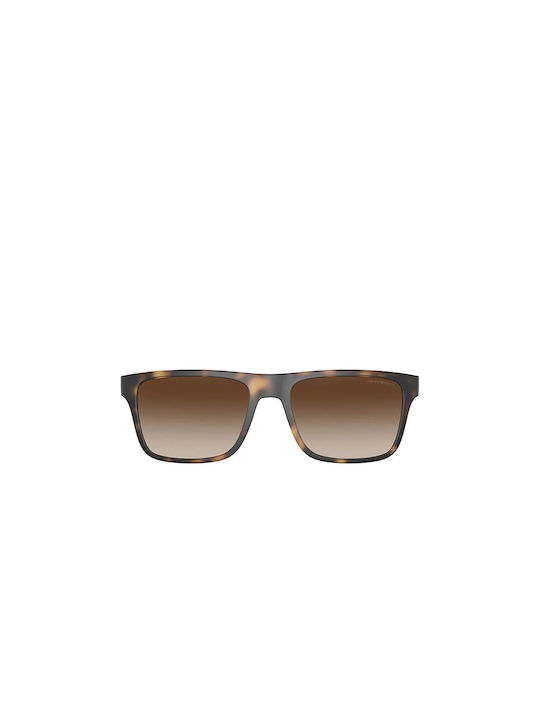 Emporio Armani Sonnenbrillen mit Braun Schildkröte Rahmen und Braun Verlaufsfarbe Linse EA4115C 508913