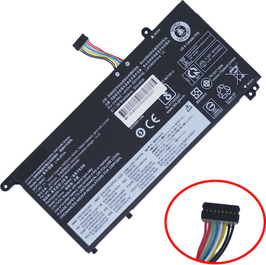 Kompatible Batterie für Lenovo Denkbuch ThinkBook 15 Gen2 ITL L19L3PDA mit 3900mAh