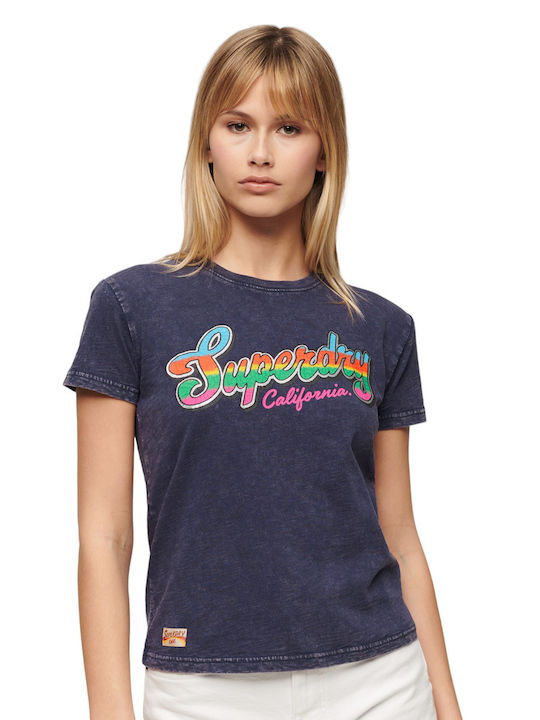 Superdry Flash W Women's T-shirt Blue