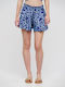 Ble Resort Collection Feminin Pantaloni scurți de Plajă Albastru