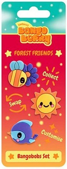 Καρφιτσες Bangoberry Forrest Friends Σετ 3 Τεμαχιων 1316bb06