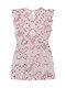 Kinderstoff-Overall-Shorts/Bermudas Quinly Weiß