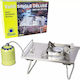 Meva Single Deluxe Camping-Kochgeschirr Gas Herd für Camping 36x25x20cm