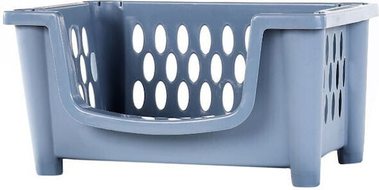 Homeplast Carina Aufbewahrungskorb Kunststoff Blue 49x34x25cm 1Stück