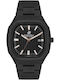 Beverly Hills Polo Club Men's Watch Battery with Black Metal Bracelet