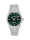 Thorton Men's Watch Chronograph Battery with Silver Metal Bracelet