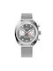 Edox Men's Watch Chronograph Automatic with Silver Metal Bracelet