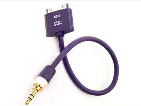 Cable Furutech Adl Apple 30 Pin Jack 3.5mm 0.1m Purple