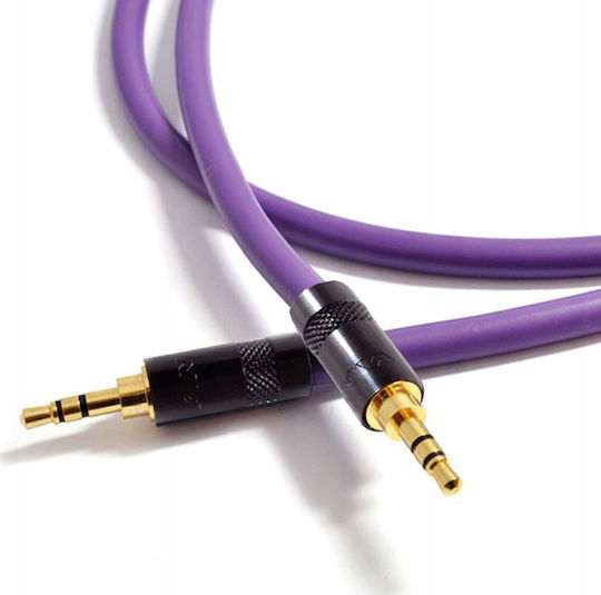 Melodika 3.5mm Jack Cable - 3.5mm Male - Purple 8m