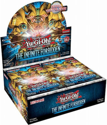 Afisaj de Booster Yu-gi-oh Tcg cu 24 de Boostere Infinite Interzise