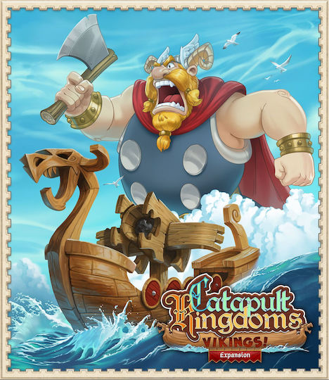 Game Expansion Catapult Feud: Vikings for 2 Players 14+ Years Old (EN) Vesuvius Media