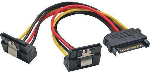 Inline Sata Splitter Inline Cable Y Angle 15cm 29683w