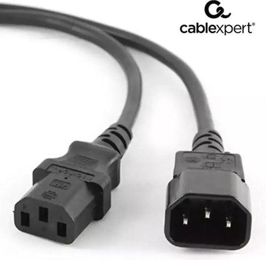 Cablexpert Power Cord C13 To C14 1,8m