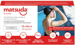 Mmatsuda Wasserdichtes Klebe-Steril-Gaze 10x20cm 20 Stück Mmatsuda Wasserdichtes Klebe-Steril-Gaze 10x20cm 20 Stück