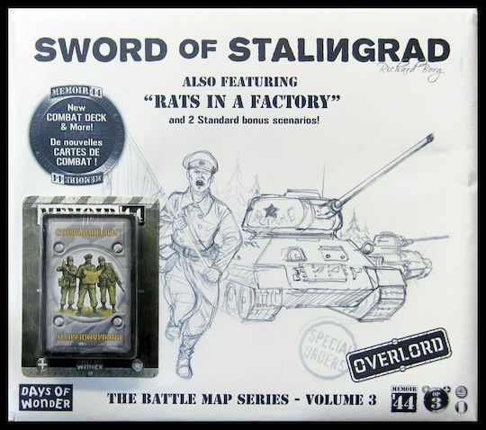 Game Expansion Memoir '44 - Battle Map Sword Of Stalingrad for 2-8 Players (EN) Days of Wonder