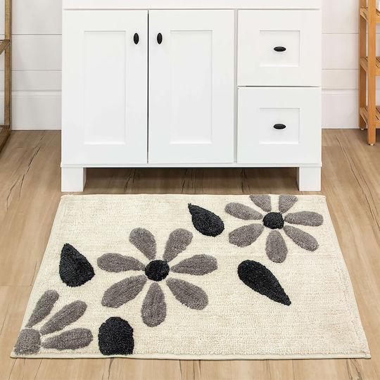 Lino Home Бански Килим 2500000769 Сив 50x80см