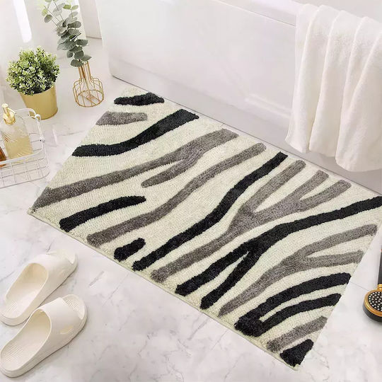 Lino Home Bath Mat Cotton Canard 2500000781 Grey 60x100cm