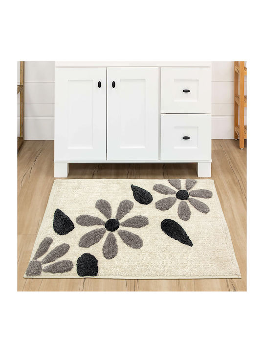Lino Home Πατάκι Μπάνιου 2500000773 Grey 60x100εκ.