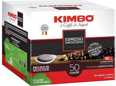 Kimbo Capsule Espresso Napoli Compatibile cu Mașina E.S.E. Pod 50capace