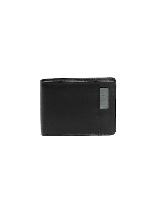 Lavor Men's Leather Wallet with RFID Black