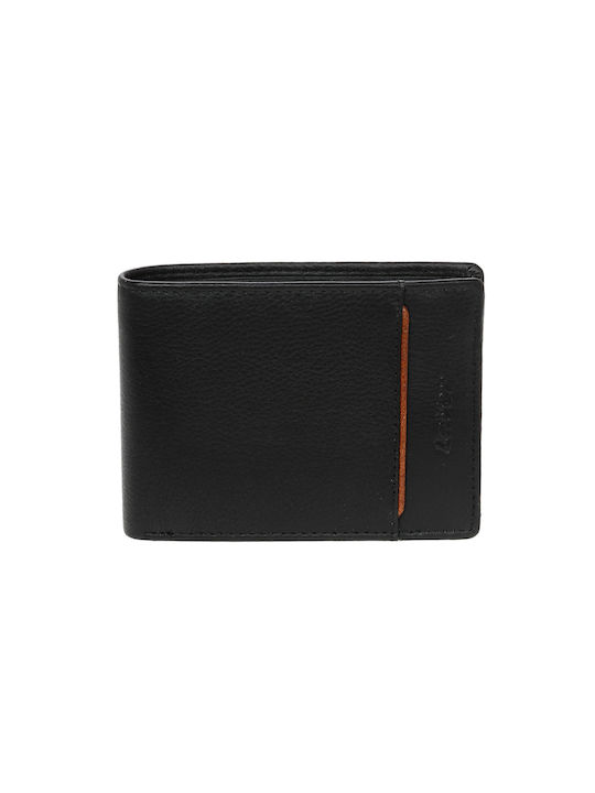 Lavor Men's Leather Wallet with RFID Black