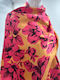 Women's Silk Scarf Fuchsia