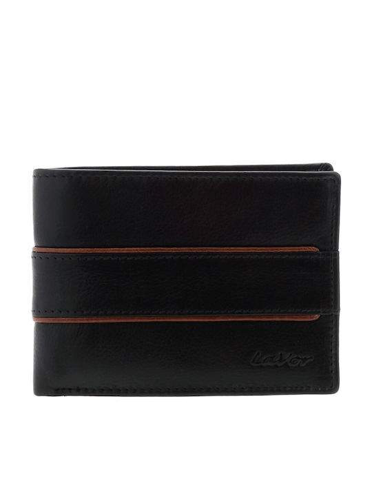 Lavor Leather Men's Wallet Classic with RFID Black