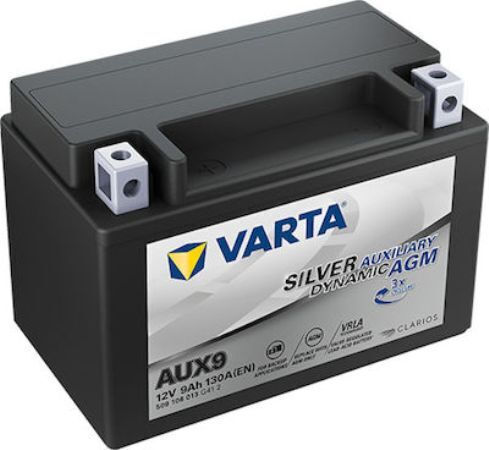 Varta Batterie Auto Silver Dynamic Auxiliary mit Kapazität 9Ah