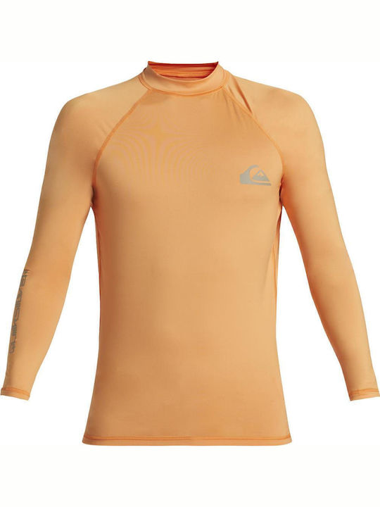 Quiksilver Everyday Men's Long Sleeve Sun Protection Shirt Orange