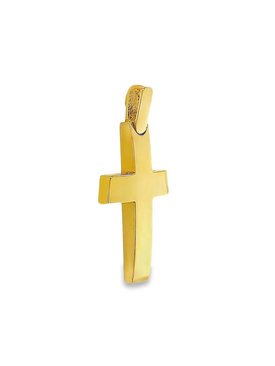 Unisex Goldkreuz K18 St10665