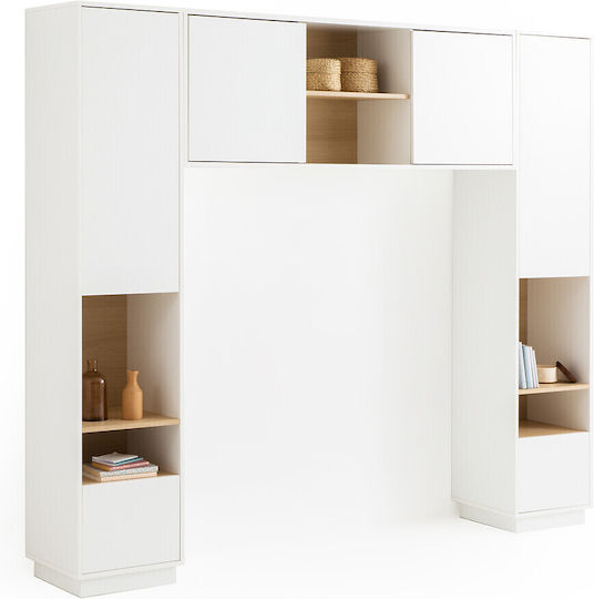 La Redoute Interieurs Hölzernes Kopfstütze für Betten Weiß 255x216cm