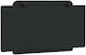 vidaXL Leather Bed Headboard Cushion Black 100x...