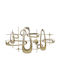 Beliani 3D Wall Decor Gold 50cm
