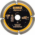 Dewalt DT1472 Cutting Disc Wood Hole Diameter 190mm 1pcs