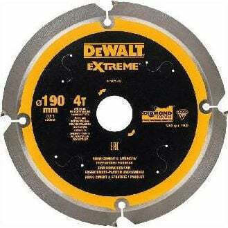 Dewalt DT1472 Cutting Disc Wood Hole Diameter 190mm 1pcs