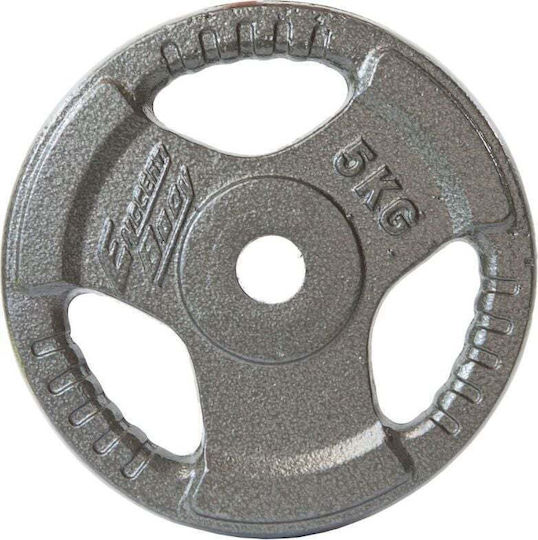 Eb Fit Set of Plates Metal 1 x 5kg Ø28mm with Handles