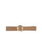 Linda Elastic Women's Belt Beige