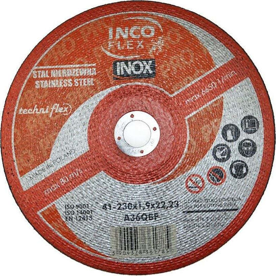Techniflex Δίσκος Κοπής Μετάλλου 230mm