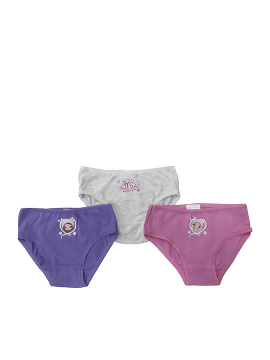 E PLUS M Kids' Set with Briefs Multicolored 3pcs
