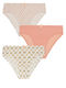 Minerva Animal Faces Kids' Set with Briefs Animal Faces Ecru-Coral 3pcs