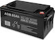 Volt Polska UPS Battery with Capacity 65Ah and Voltage 12V 6AKUXAG065 1pcs