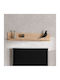 Ράφι Τοίχου Mayenne Artisan Oak 138x20x24εκ.