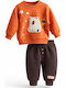 Kinder Sweatpants Set - Jogginganzug Orange 2Stück